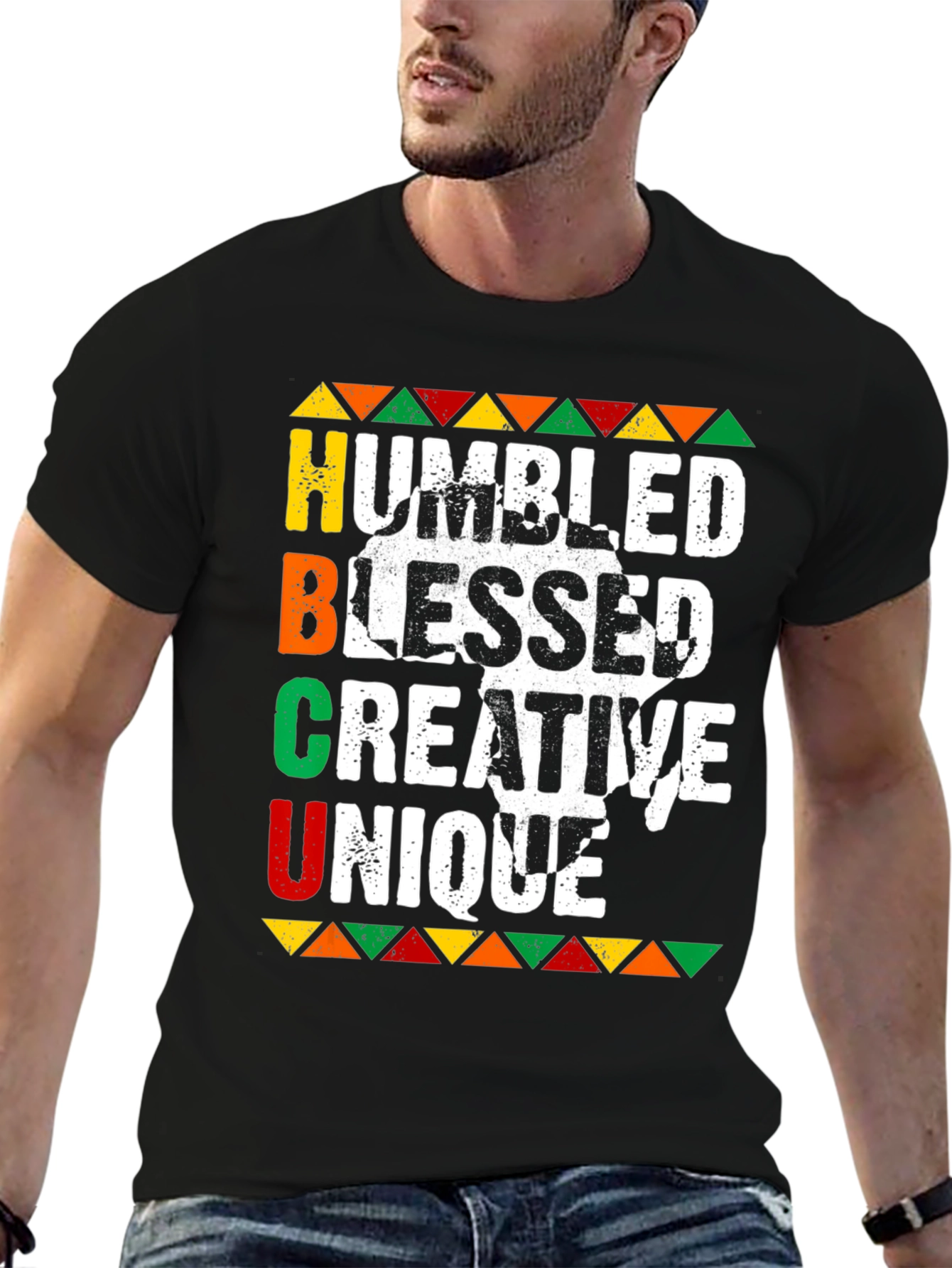 Humbled Blessed Creative Unique HBCU T-Shirt