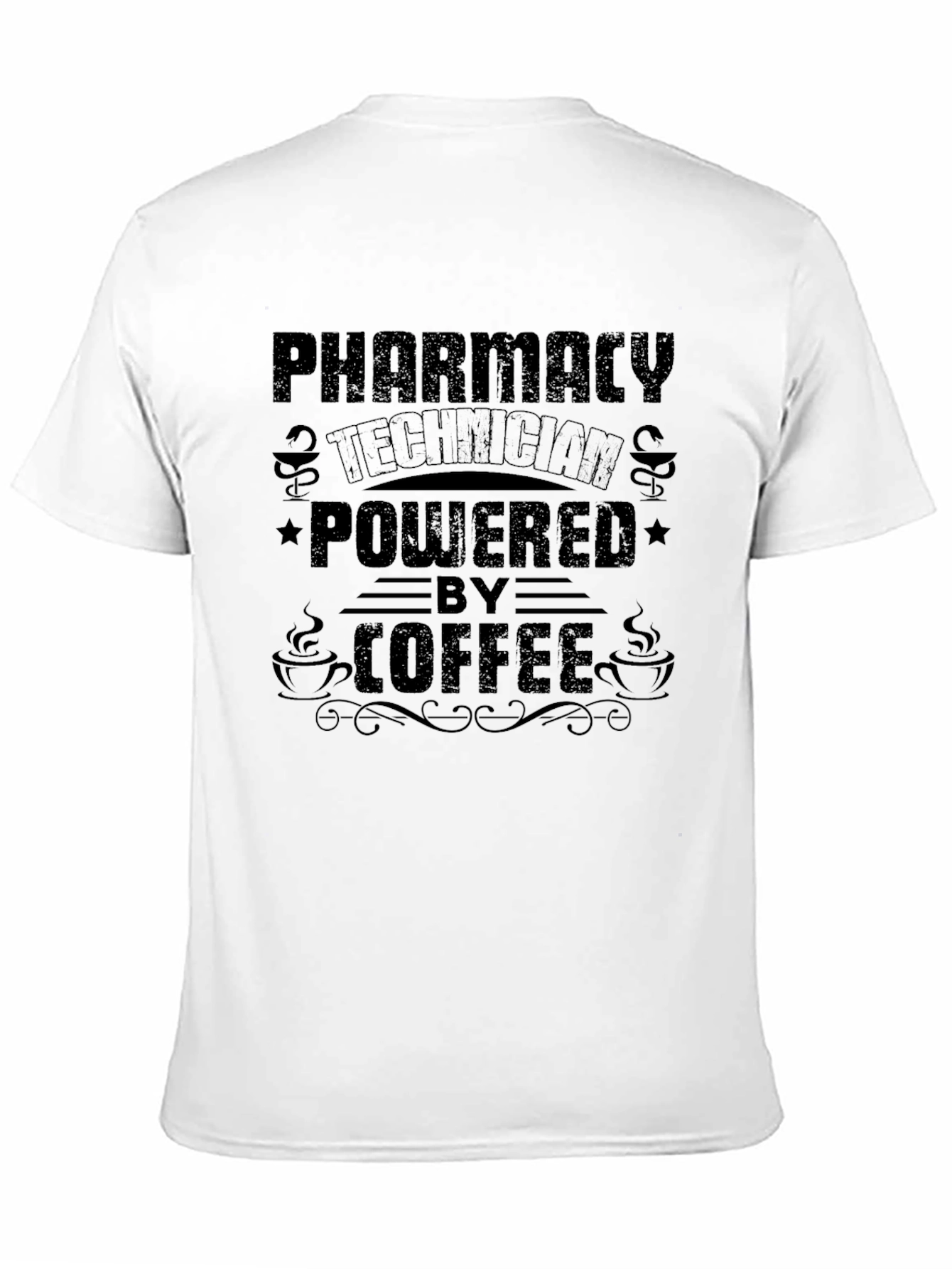 Pharmacy Technician Coffee Powered T-Shirt