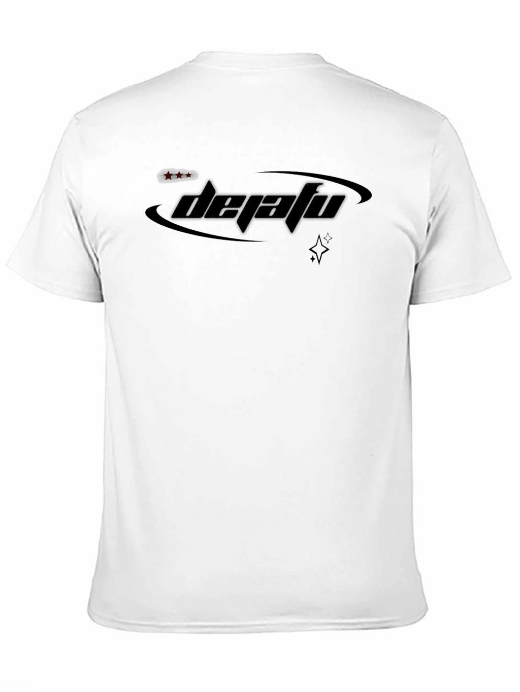 DejaVu Graphic Tee - Black Cotton Blend