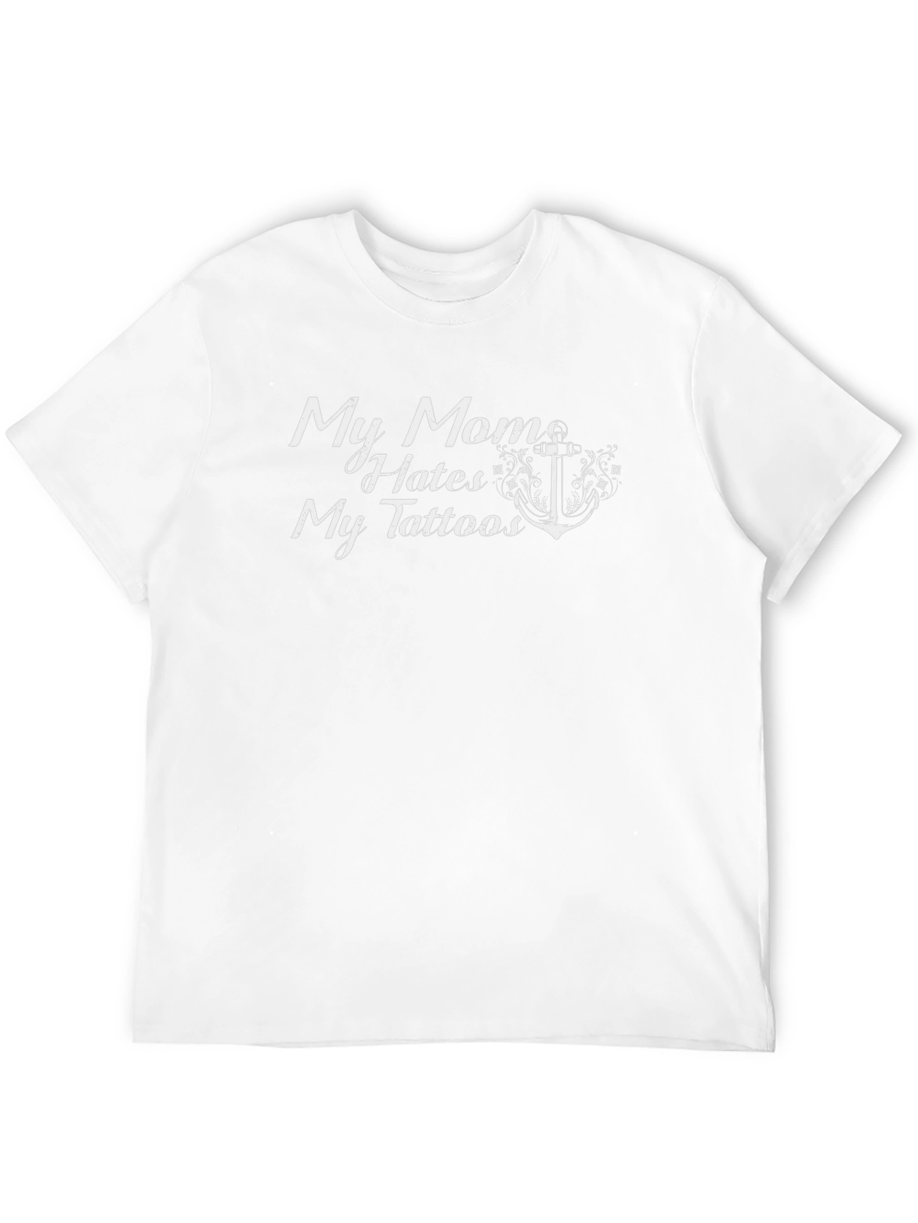 My Mom Hates My Tattoos Graphic Tee - Black