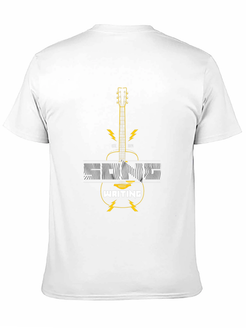 Songwriting Guitar T-Shirt - Musician Graphic Tee