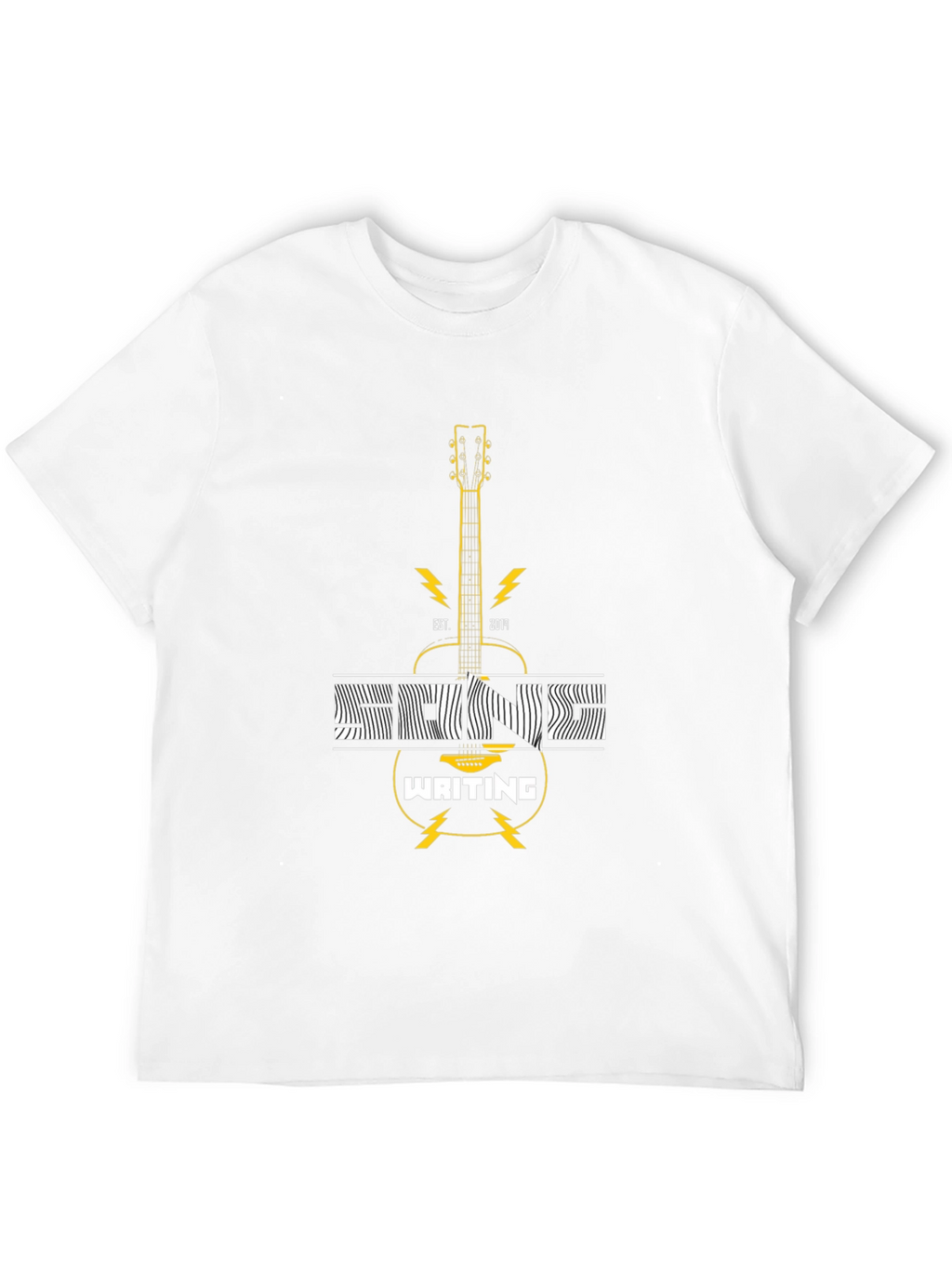 Songwriting Guitar T-Shirt - Musician Graphic Tee
