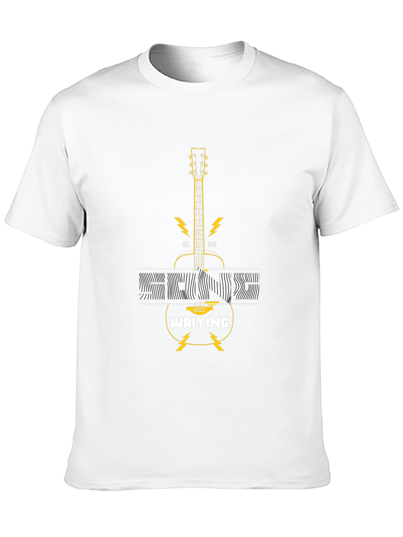 Songwriting Guitar T-Shirt - Musician Graphic Tee