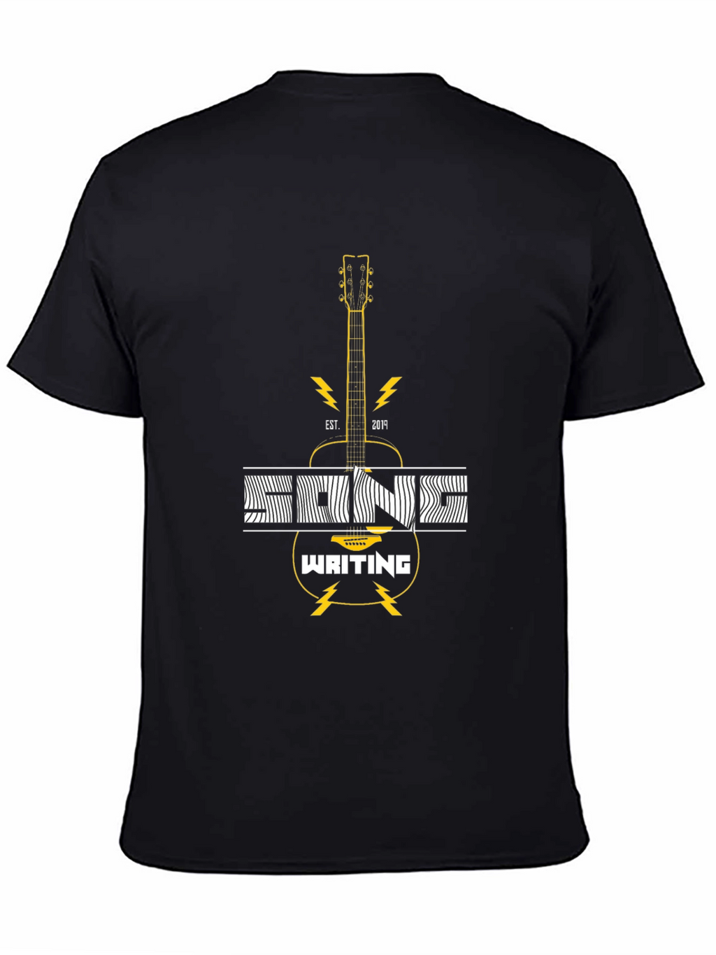 Songwriting Guitar T-Shirt - Musician Graphic Tee