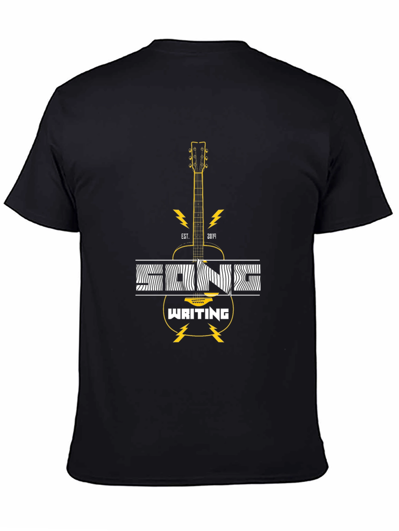 Songwriting Guitar T-Shirt - Musician Graphic Tee