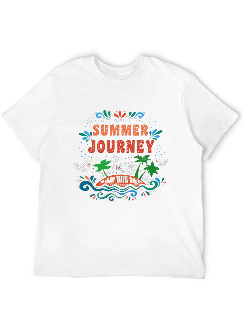 Summer Journey Graphic Tee - Travel Time
