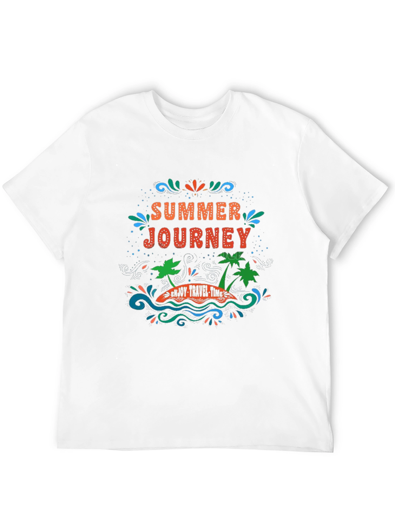 Summer Journey Graphic Tee - Travel Time