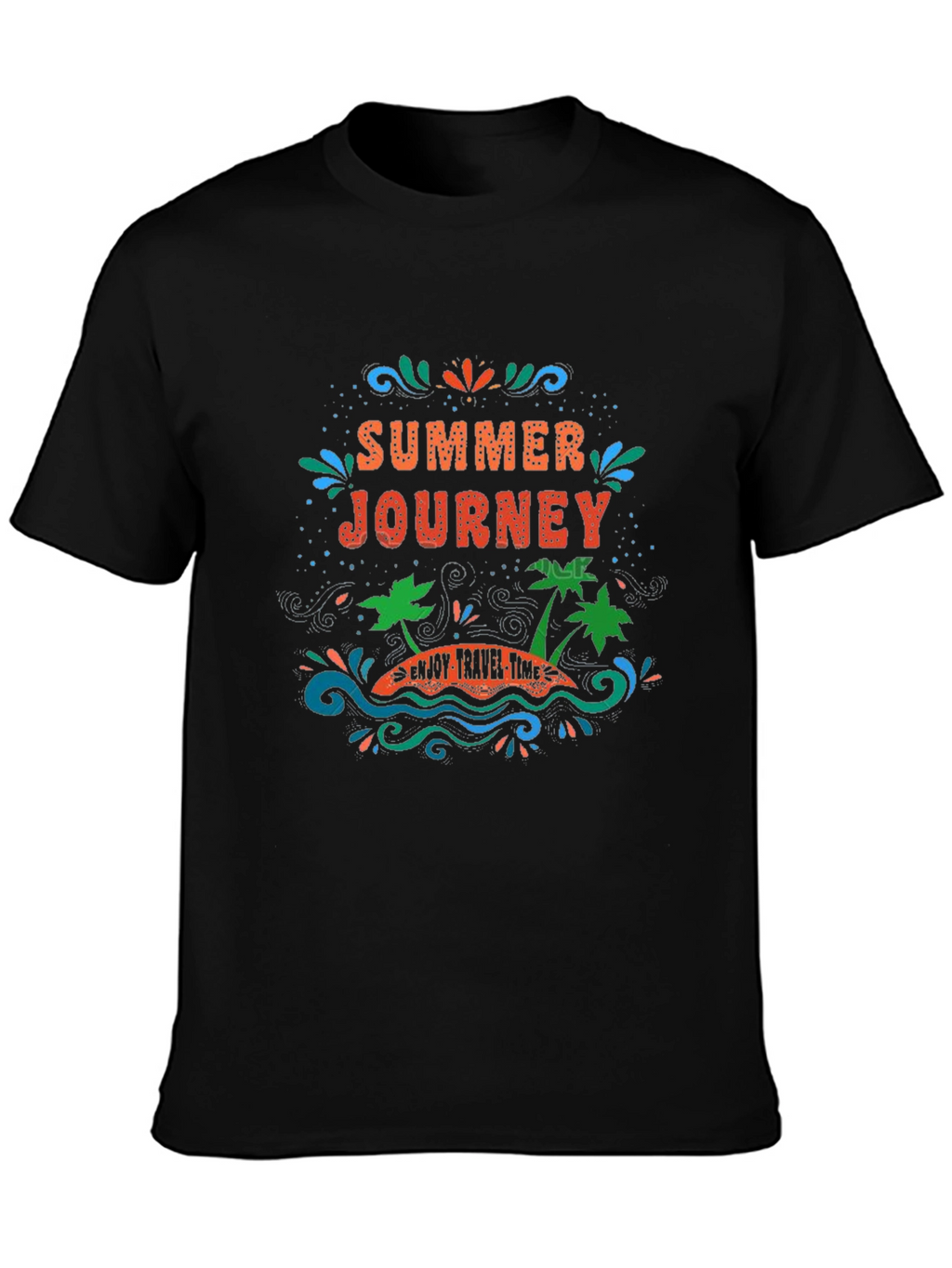 Summer Journey Graphic Tee - Travel Time