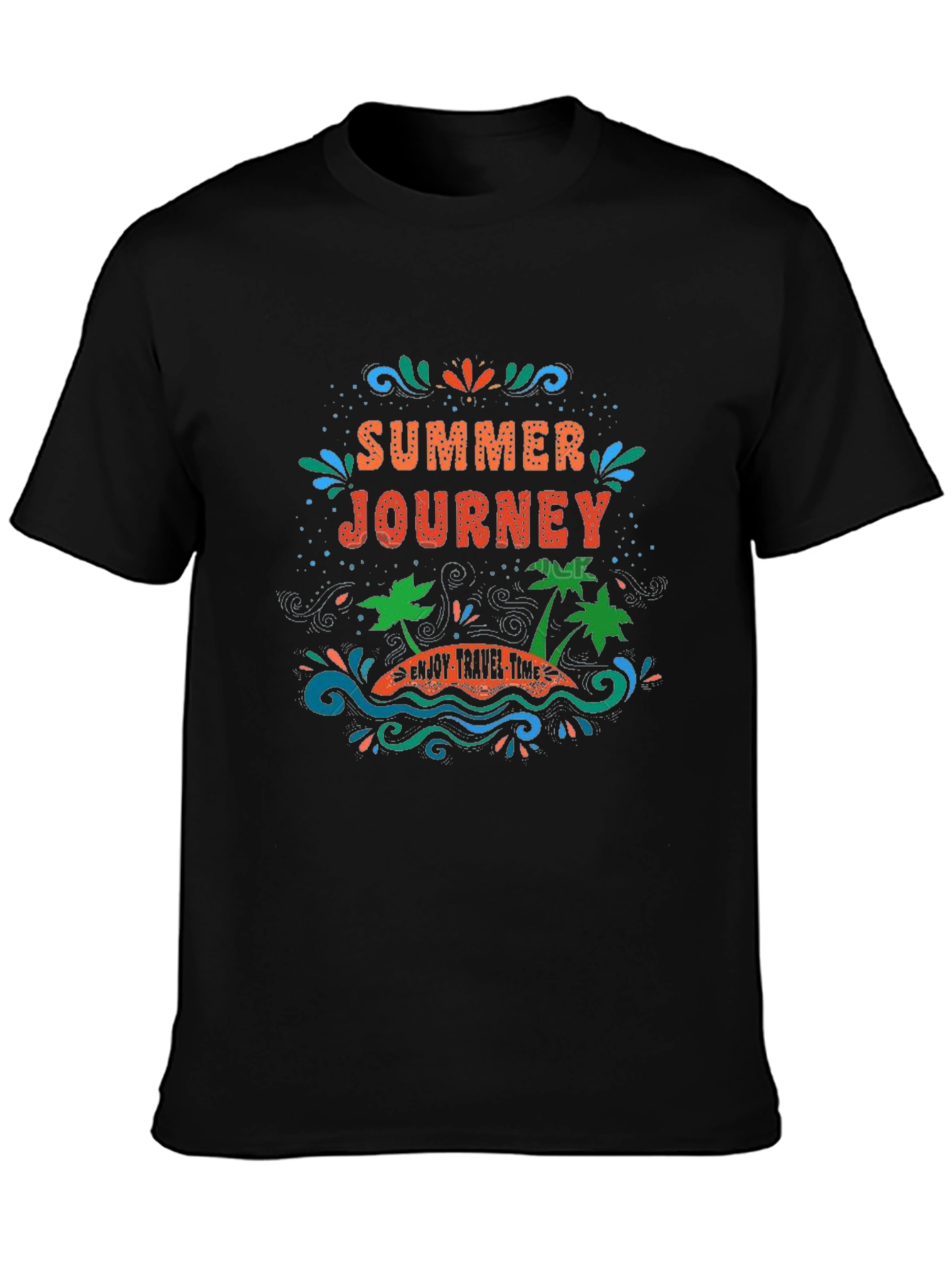 Summer Journey Graphic Tee - Travel Time