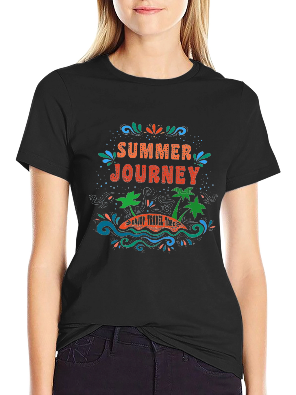 Summer Journey Graphic Tee - Travel Time