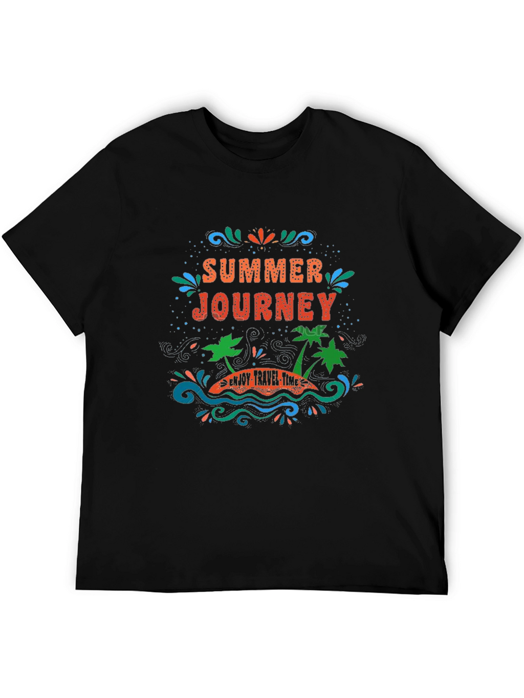 Summer Journey Graphic Tee - Travel Time