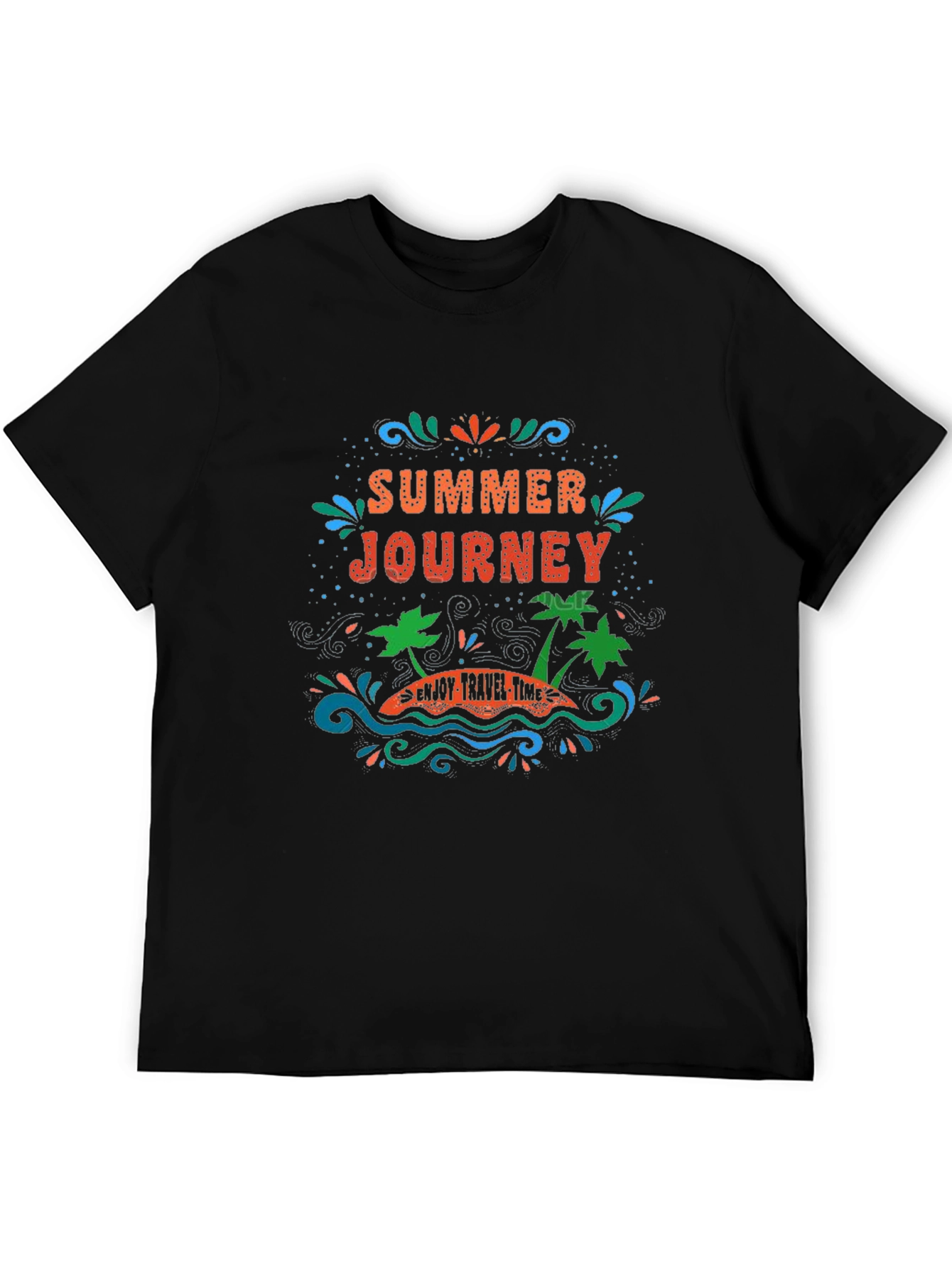 Summer Journey Graphic Tee - Travel Time