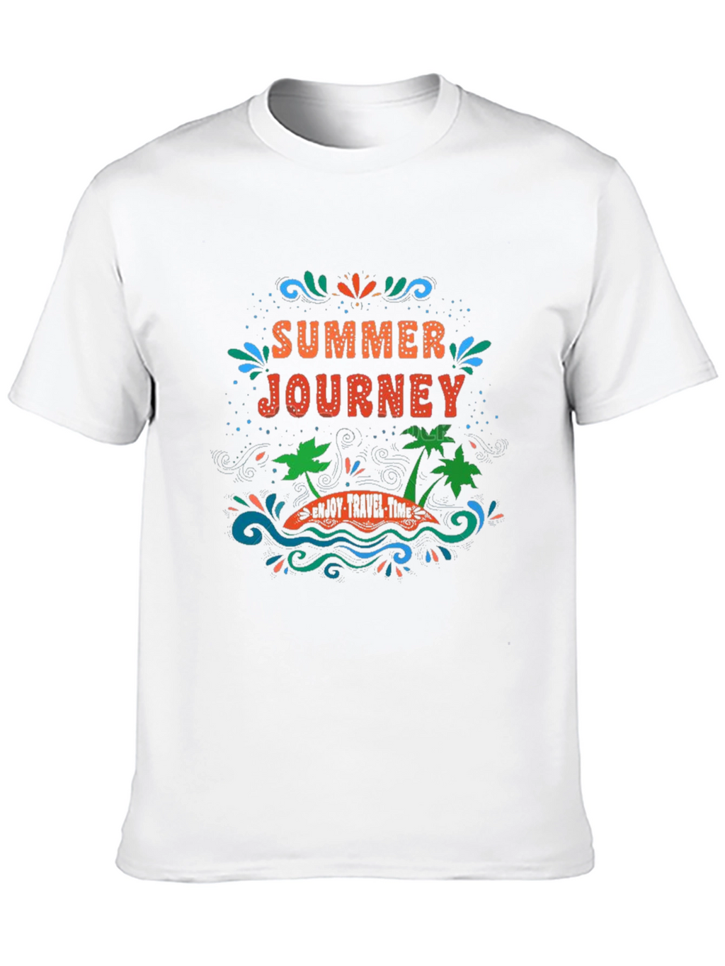 Summer Journey Graphic Tee - Travel Time