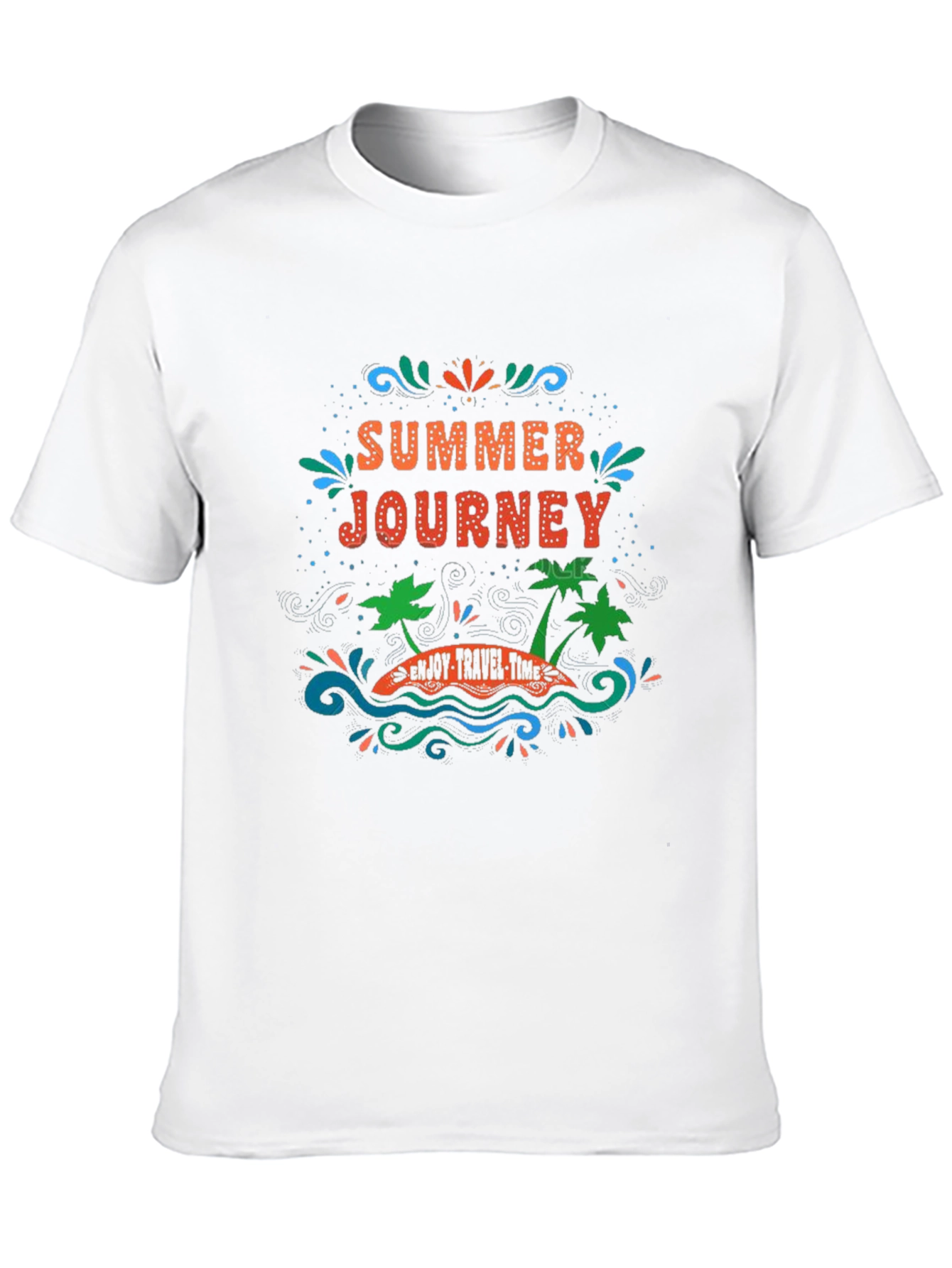 Summer Journey Graphic Tee - Travel Time