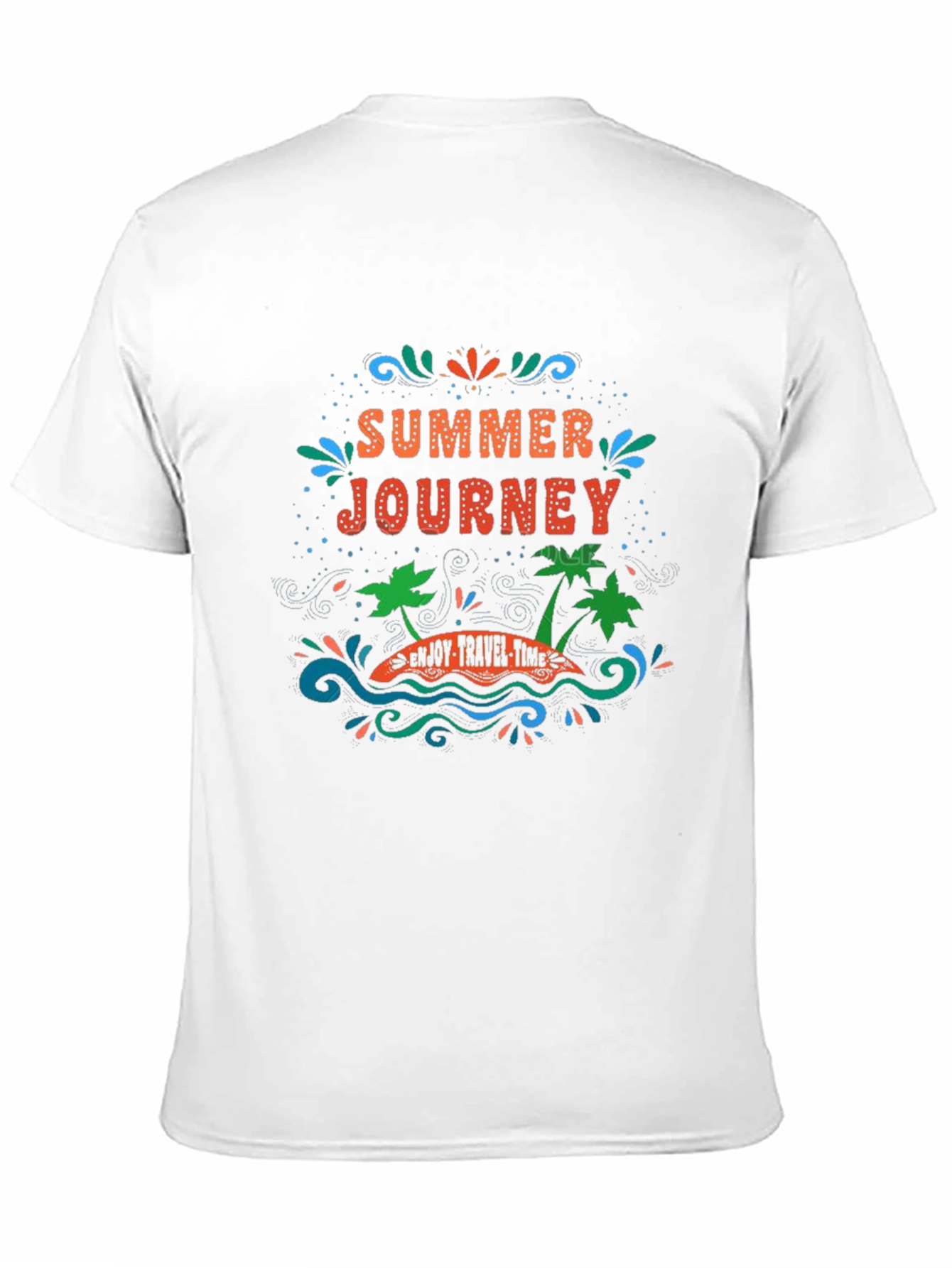 Summer Journey Graphic Tee - Travel Time