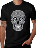 Skull Graphic Tee - Peace & Style