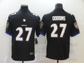 Men's Baltimore Ravens J.K. Dobbins #27 Black Game Jerseys
