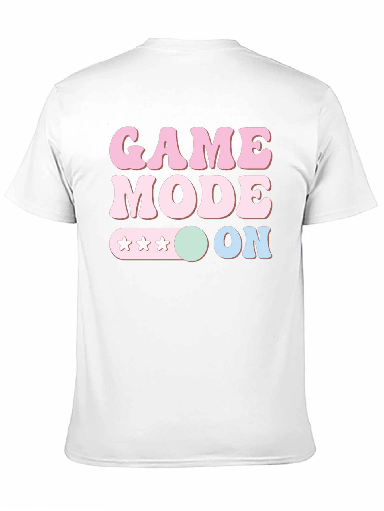 Game Mode ON Graphic Tee - Gamer Style T-Shirt