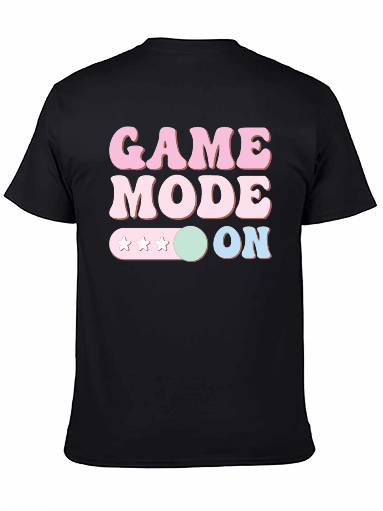 Game Mode ON Graphic Tee - Gamer Style T-Shirt