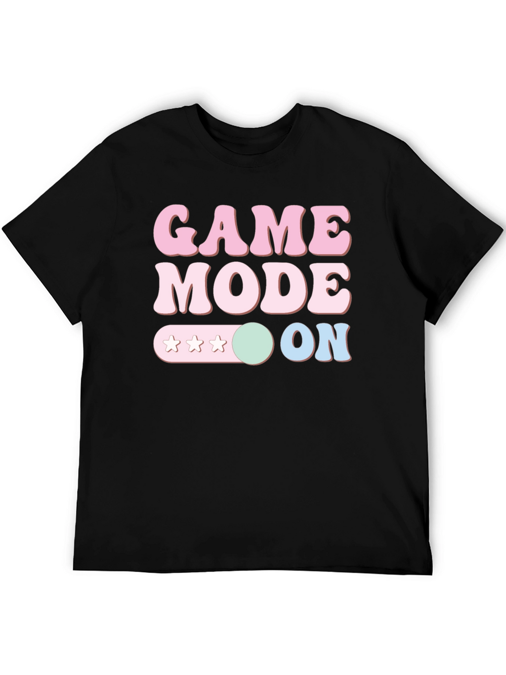 Game Mode ON Graphic Tee - Gamer Style T-Shirt