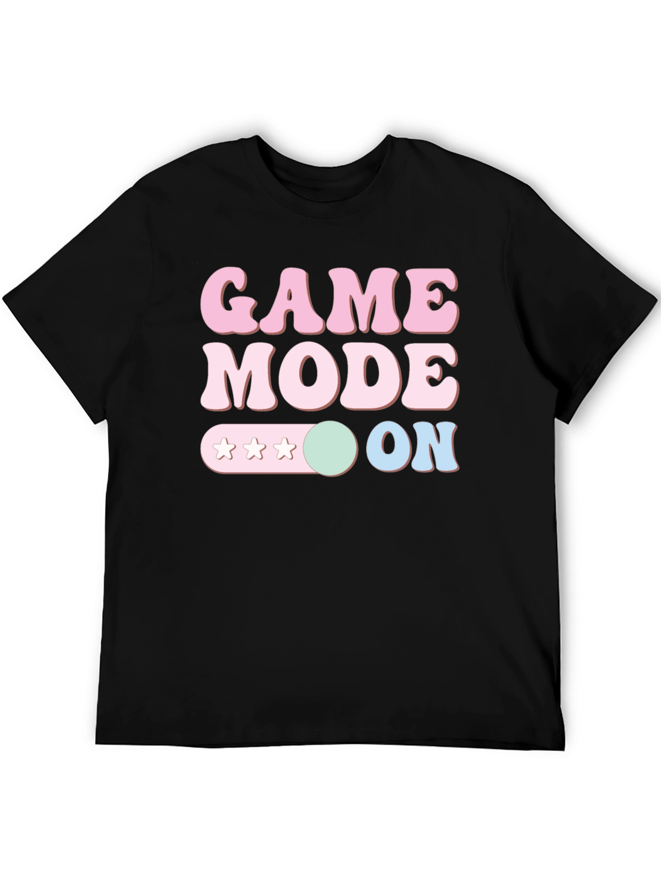 Game Mode ON Graphic Tee - Gamer Style T-Shirt