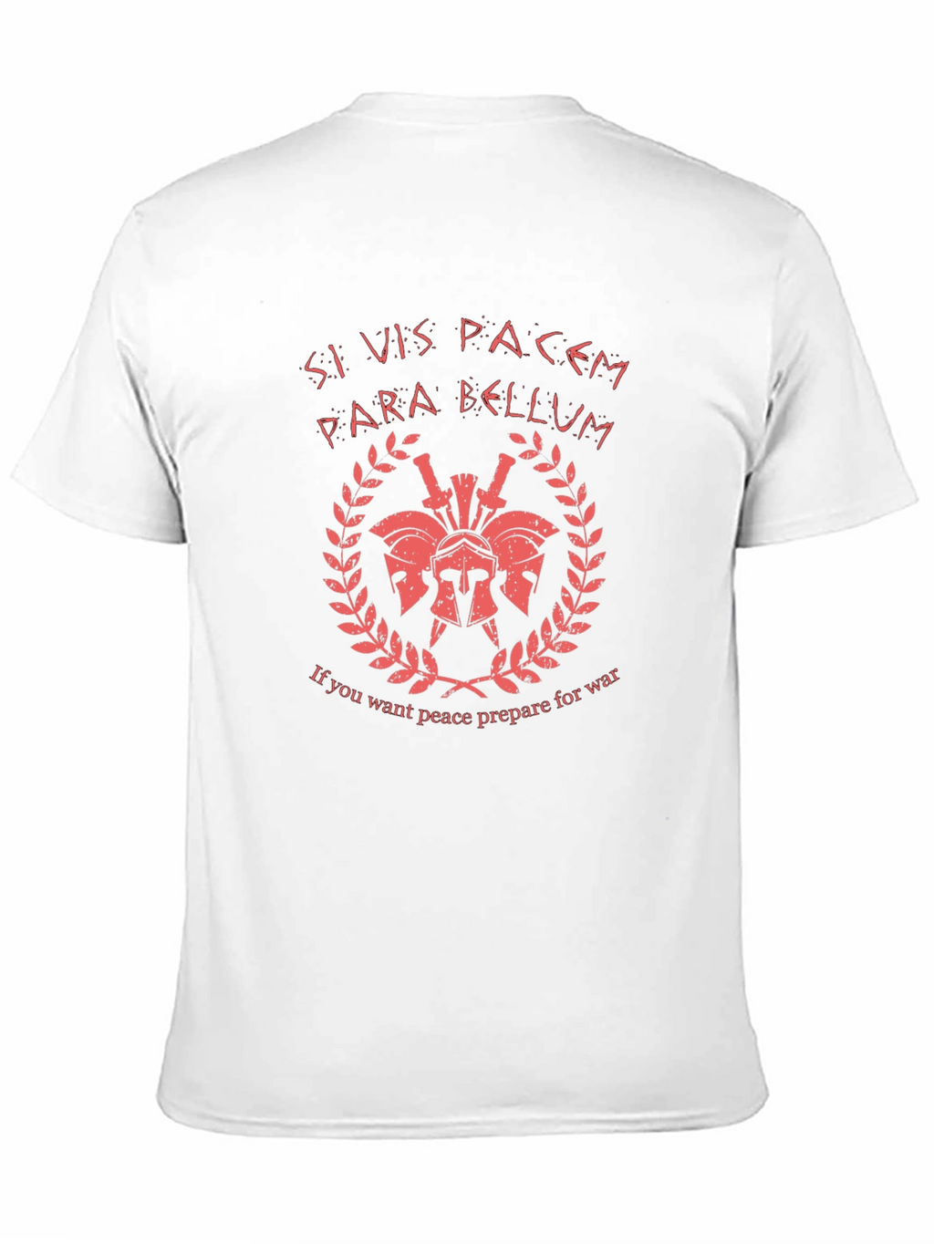Si Vis Pacem Para Bellum Black T-Shirt