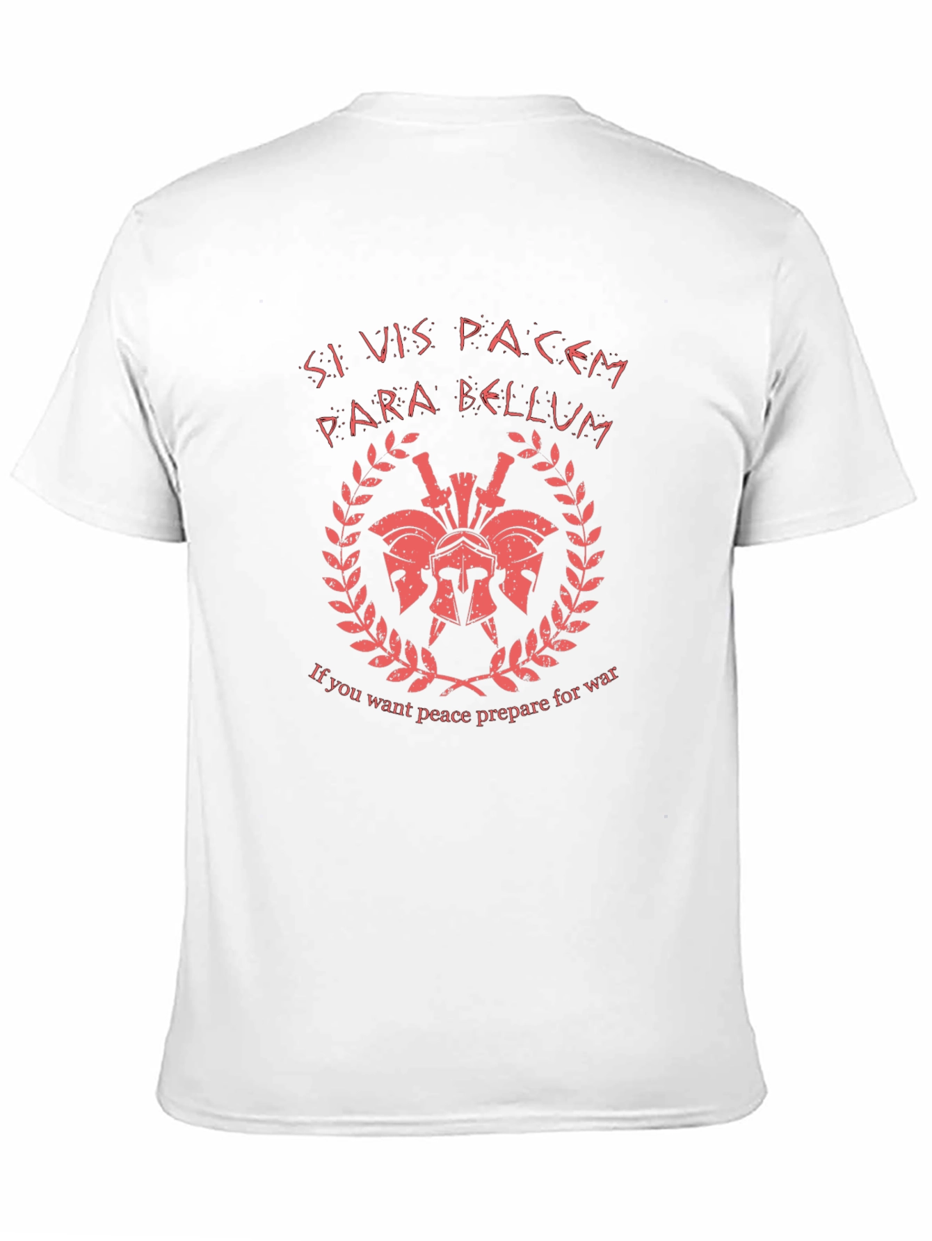 Si Vis Pacem Para Bellum Black T-Shirt