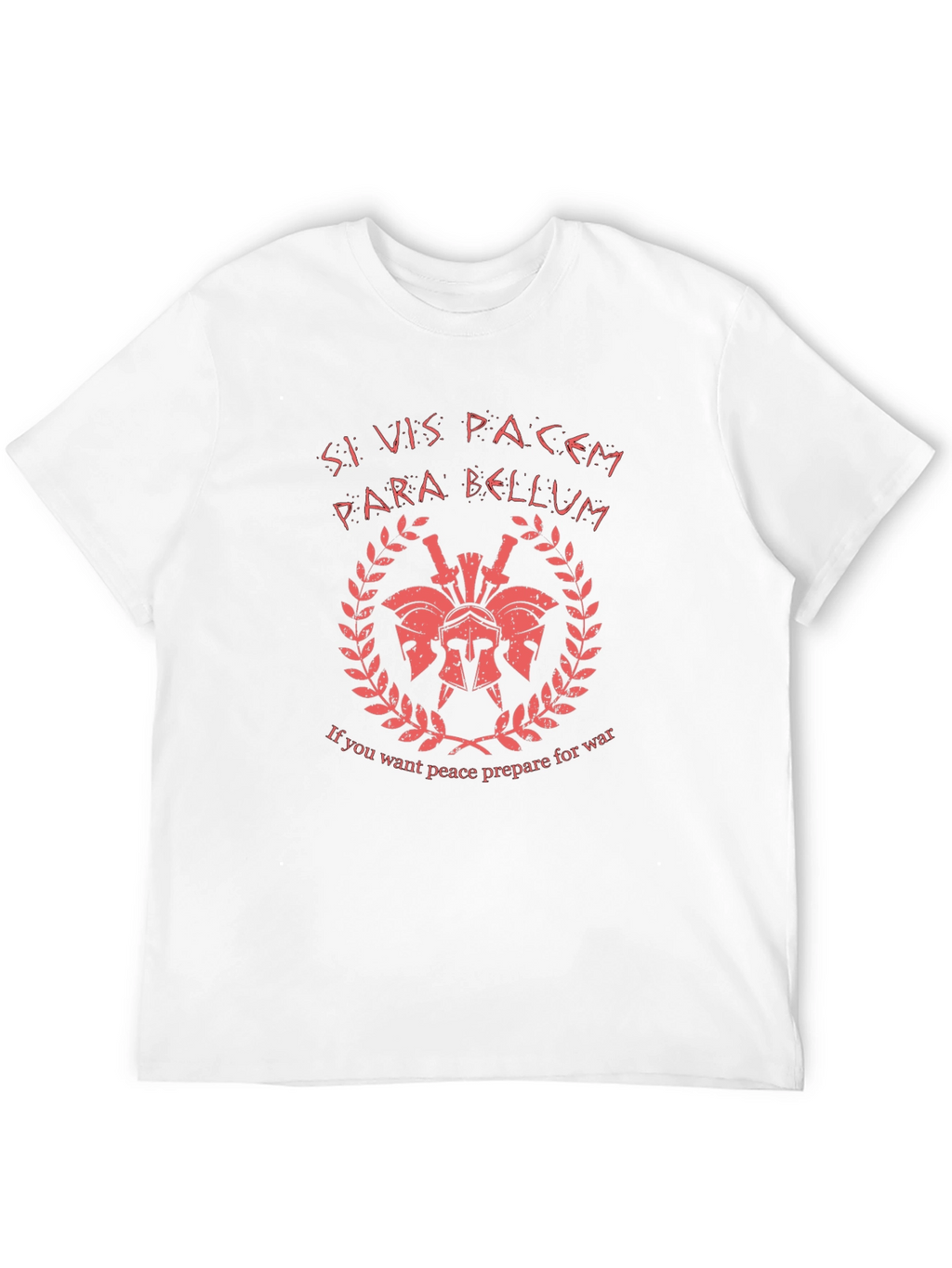 Si Vis Pacem Para Bellum Black T-Shirt