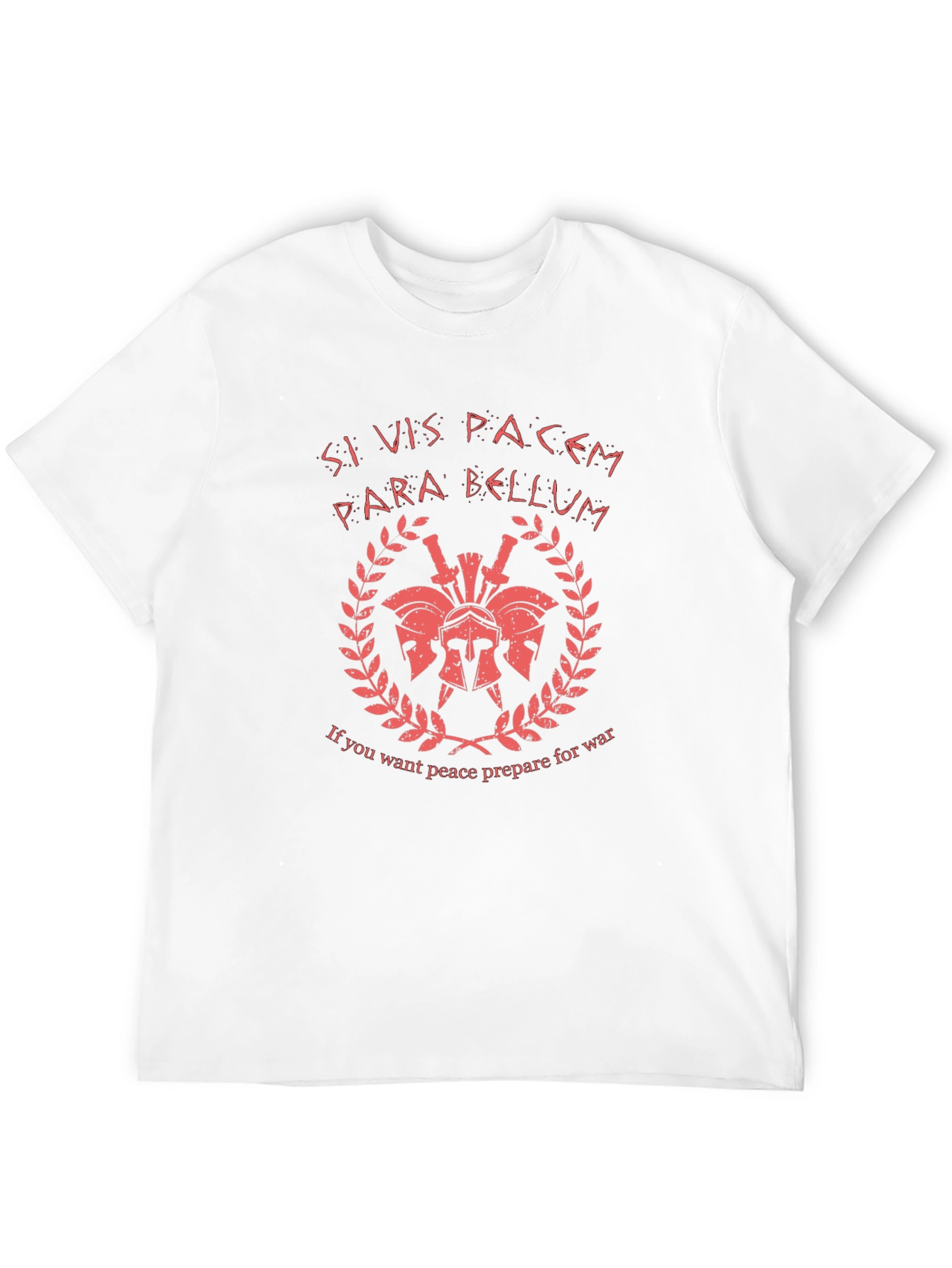 Si Vis Pacem Para Bellum Black T-Shirt