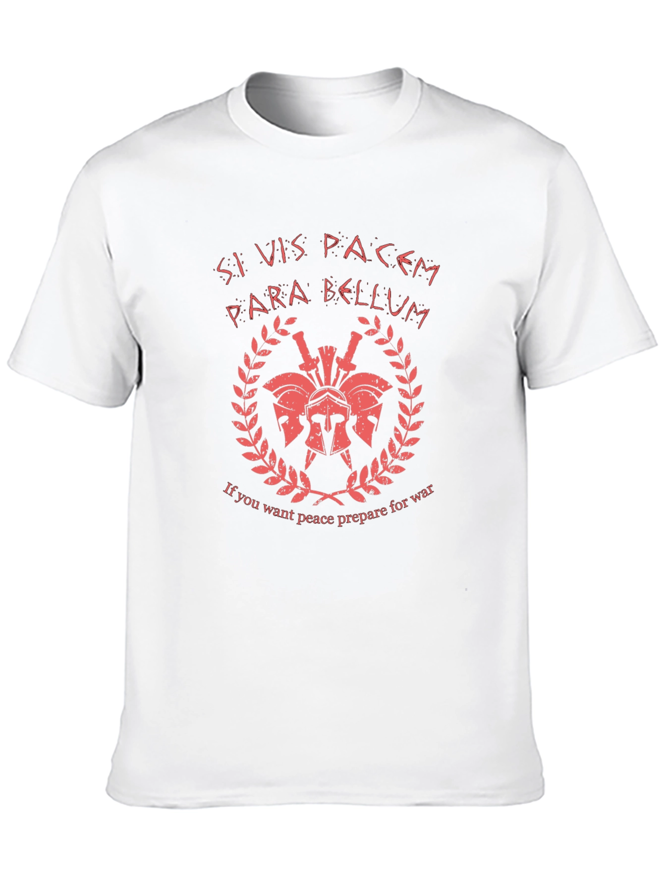 Si Vis Pacem Para Bellum Black T-Shirt
