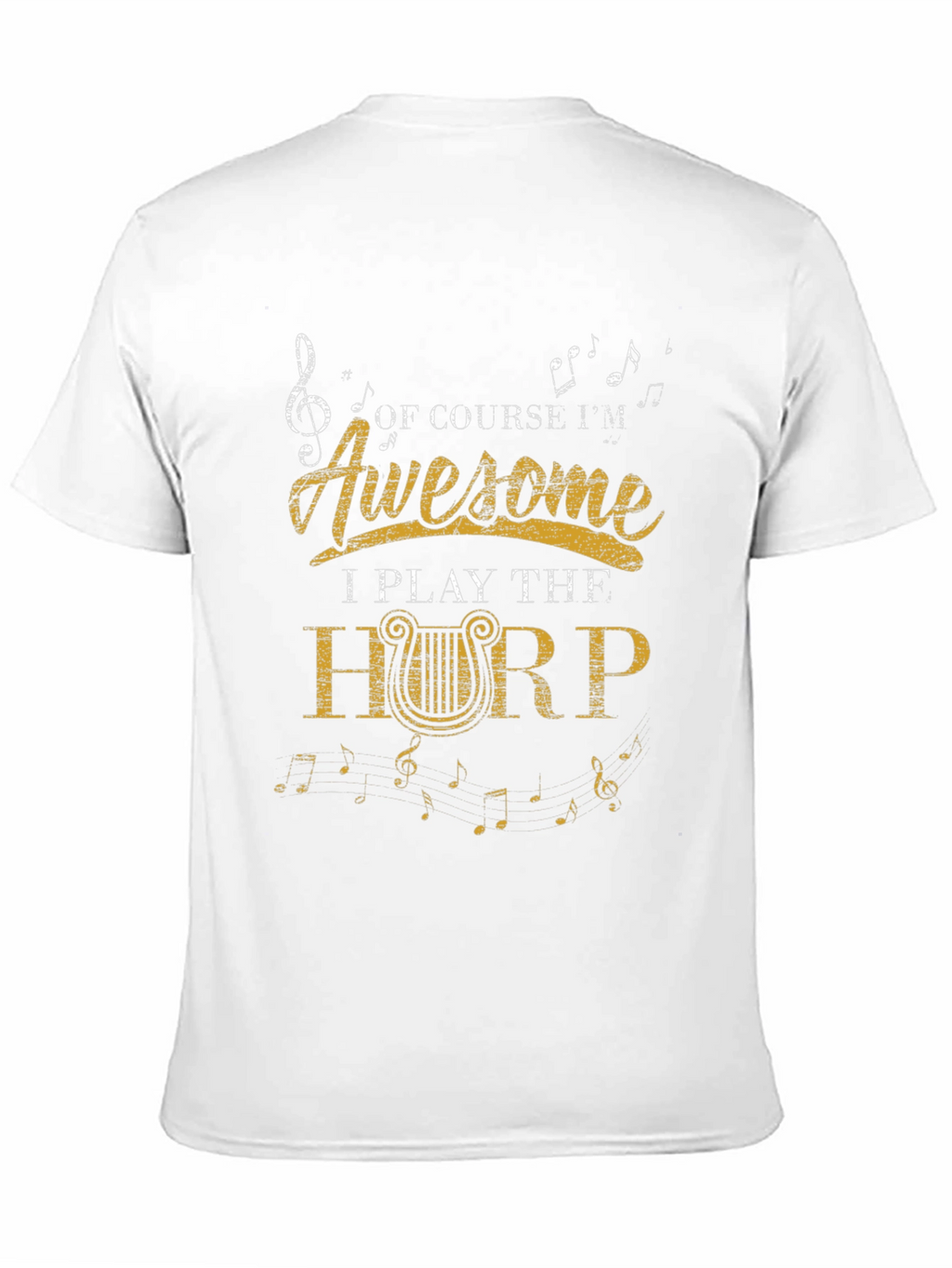 Awesome Harp Player T-Shirt - Music Lover Tee