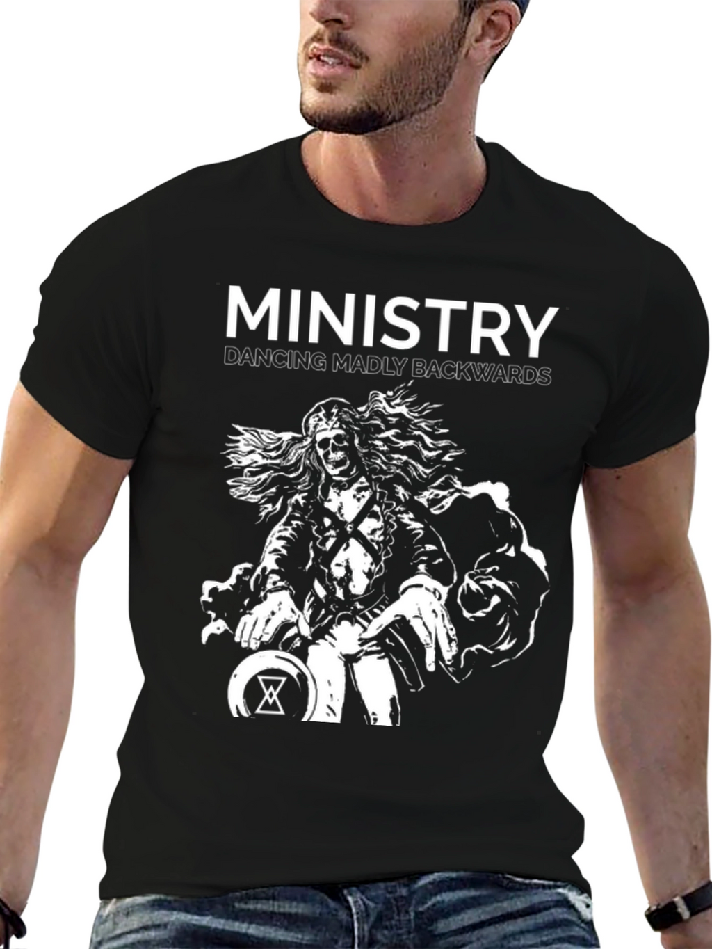 Ministry Dancing Madly Backwards Graphic T-Shirt