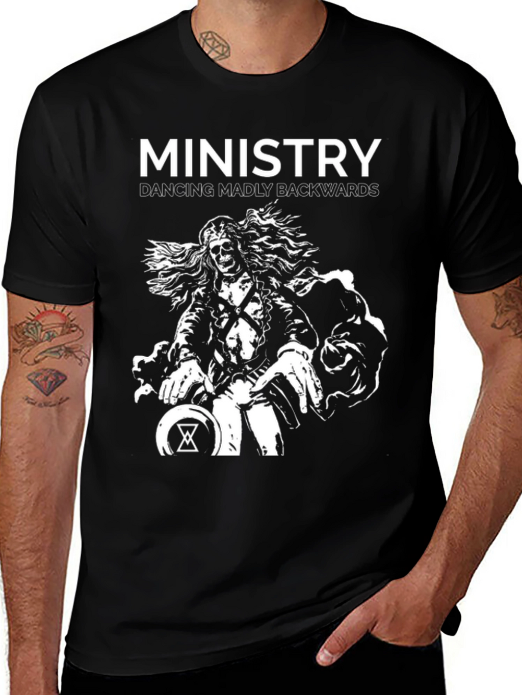 Ministry Dancing Madly Backwards Graphic T-Shirt