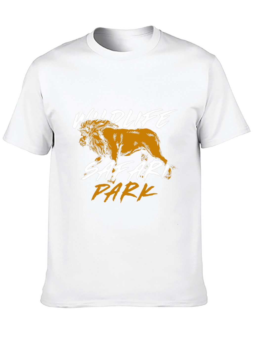Wildlife Safari Park Lion Graphic T-Shirt