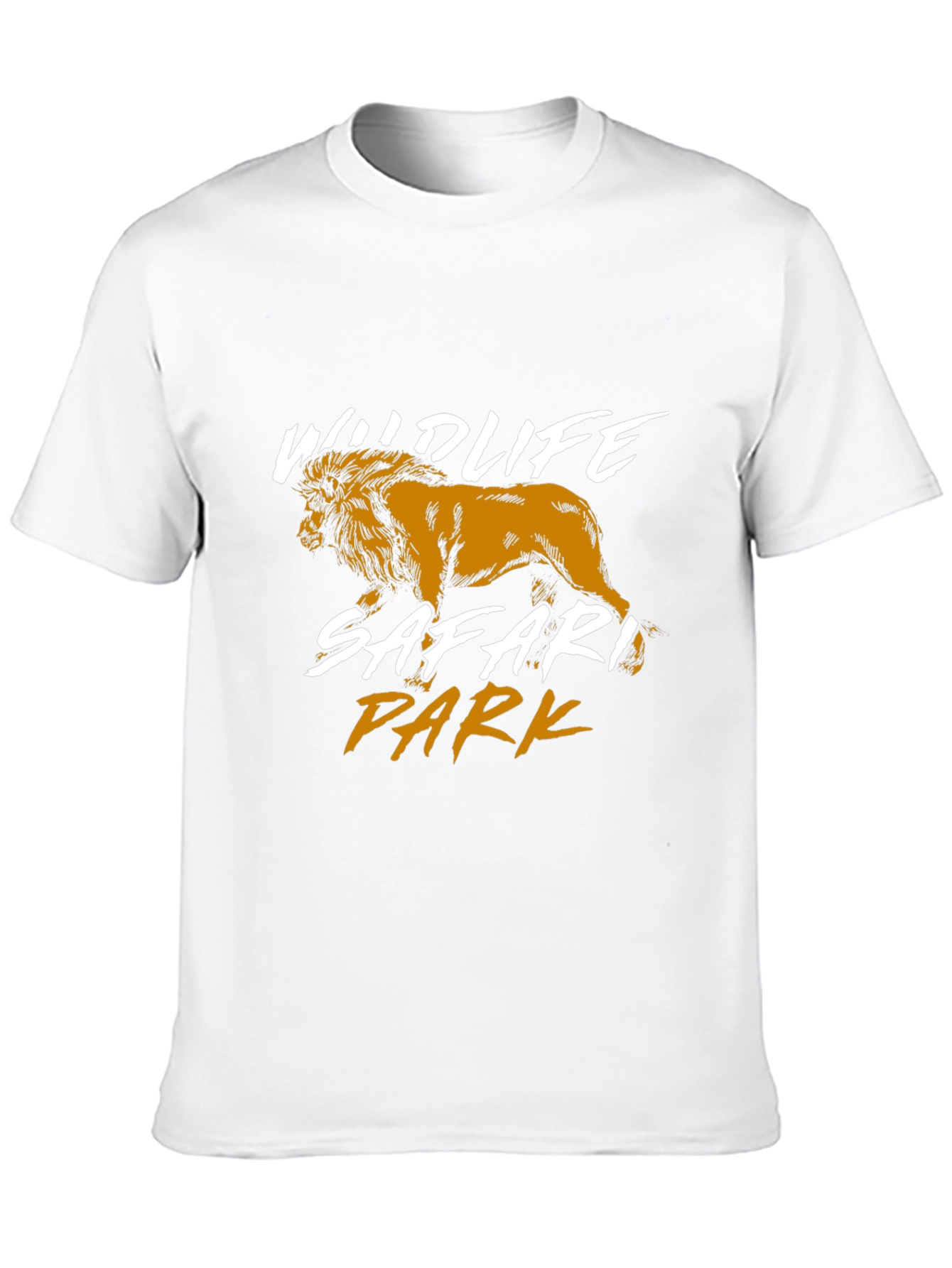 Wildlife Safari Park Lion Graphic T-Shirt
