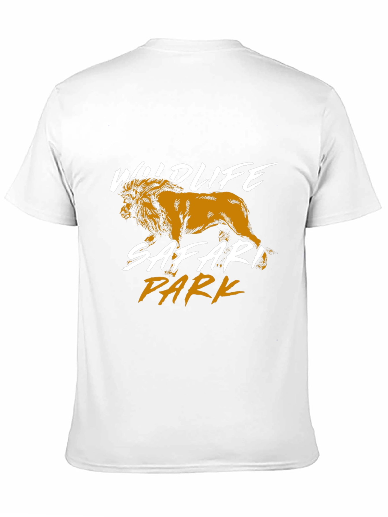 Wildlife Safari Park Lion Graphic T-Shirt