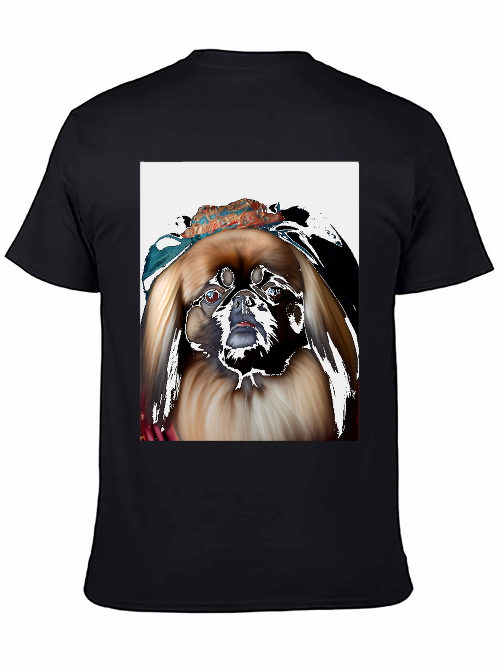 Dog with Headscarf T-Shirt - Funky Graphic Tee