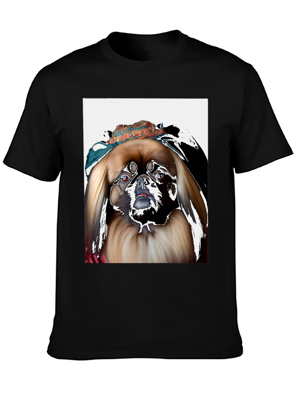 Dog with Headscarf T-Shirt - Funky Graphic Tee