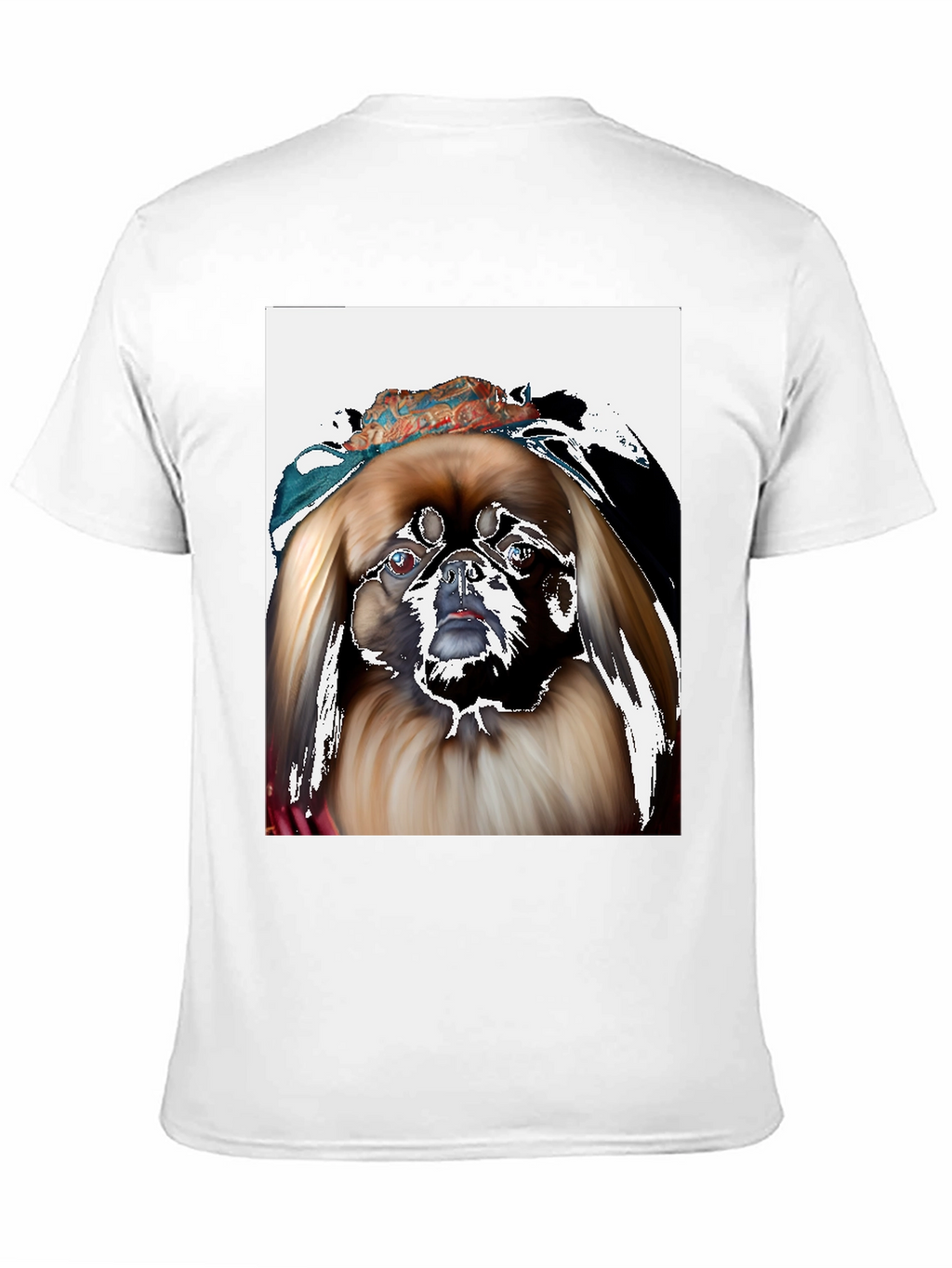 Dog with Headscarf T-Shirt - Funky Graphic Tee