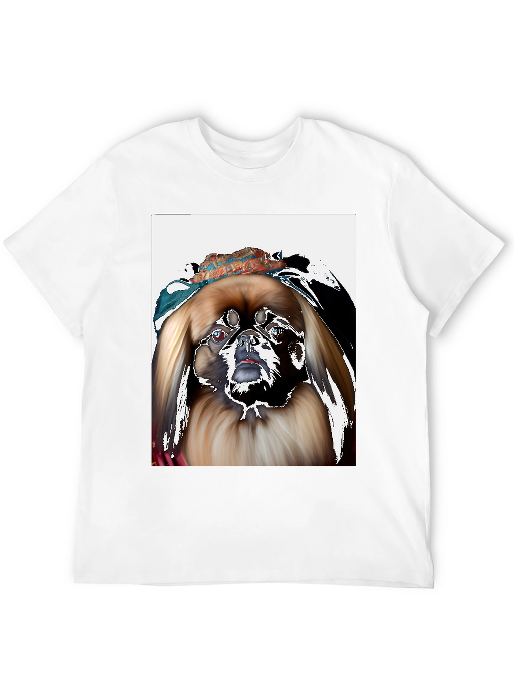 Dog with Headscarf T-Shirt - Funky Graphic Tee