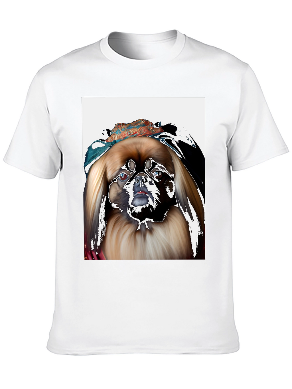 Dog with Headscarf T-Shirt - Funky Graphic Tee