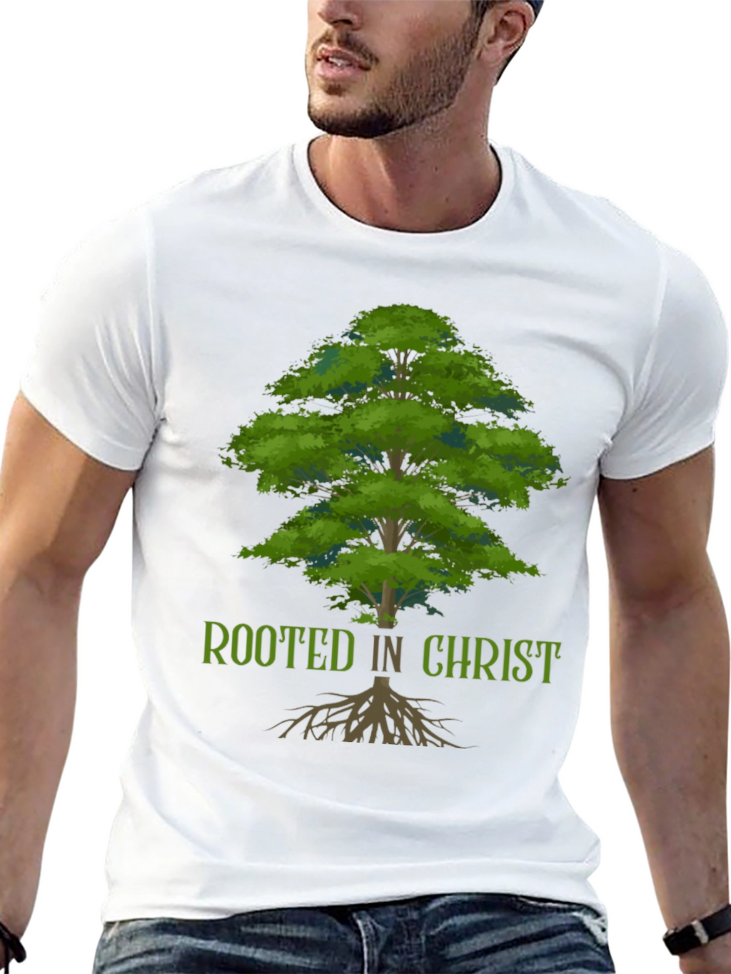 Rooted in Christ Graphic T-Shirt