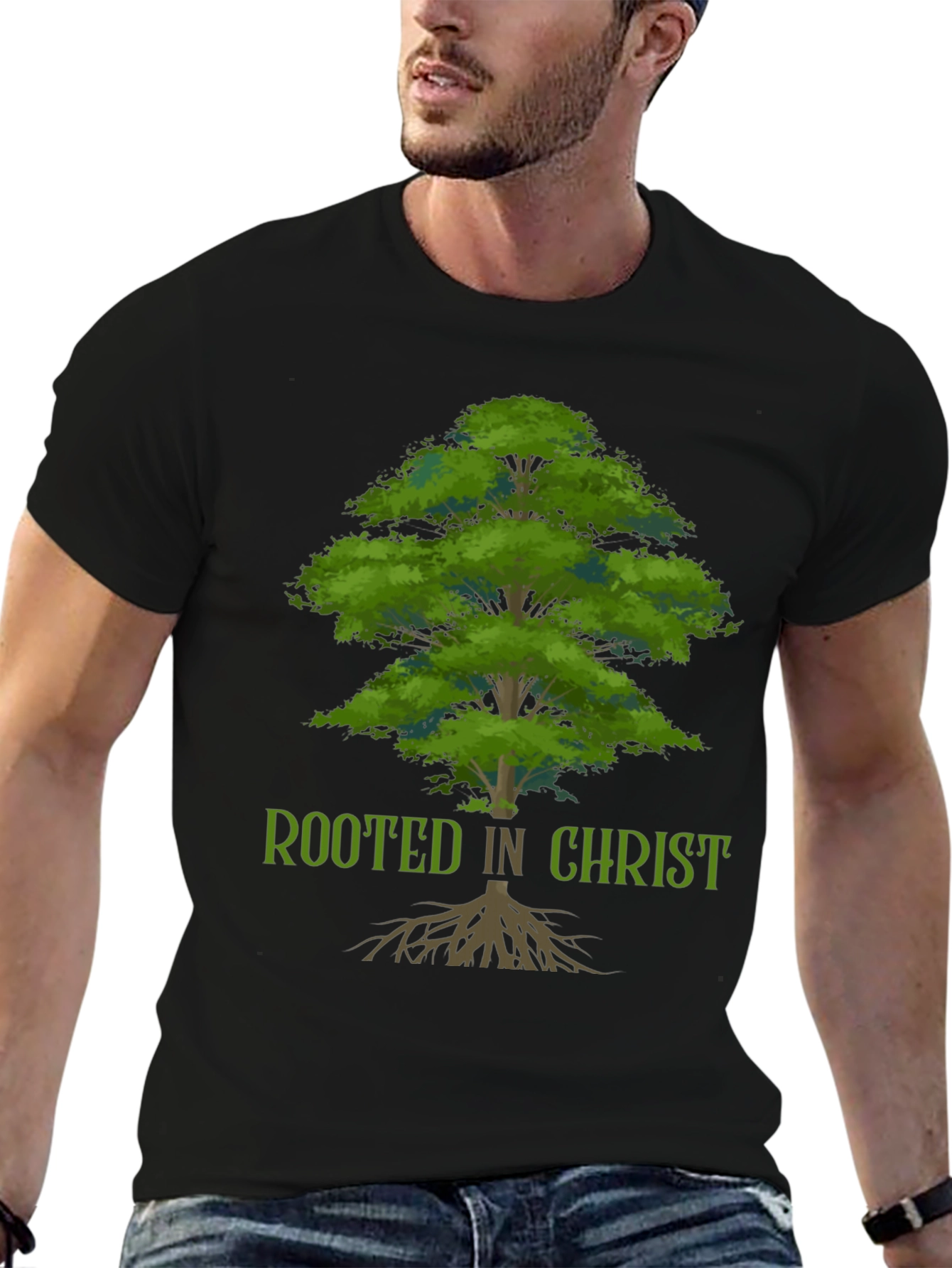 Rooted in Christ Graphic T-Shirt