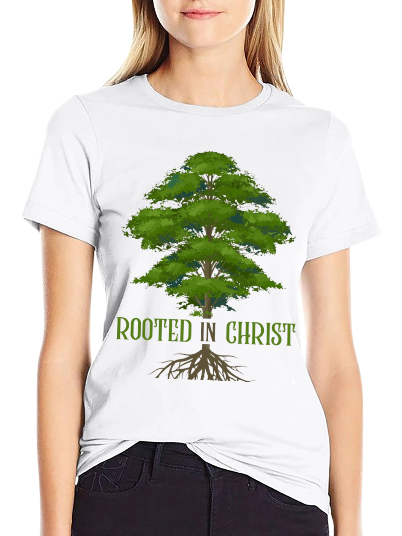 Rooted in Christ Graphic T-Shirt