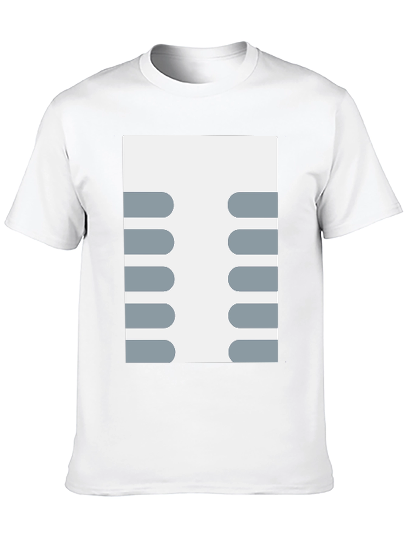 Retro Circuit Board Design T-Shirt - Black