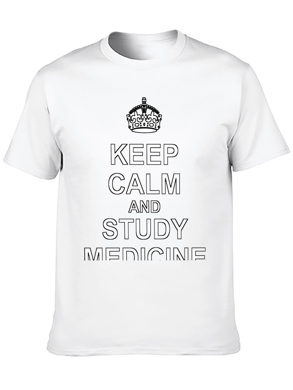 Keep Calm and Study Medicine T-Shirt