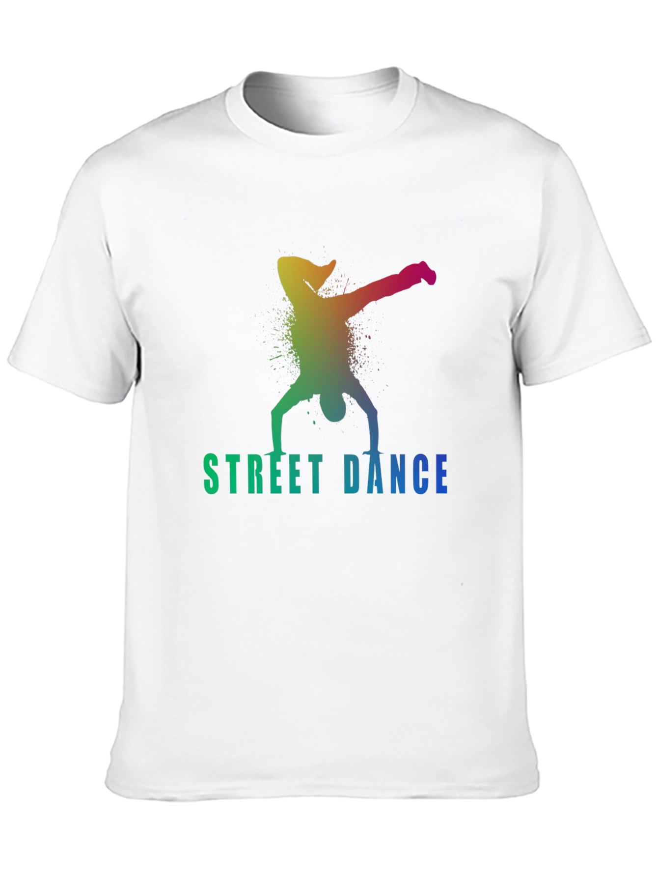 Street Dance Graphic Black T-Shirt - Urban Style