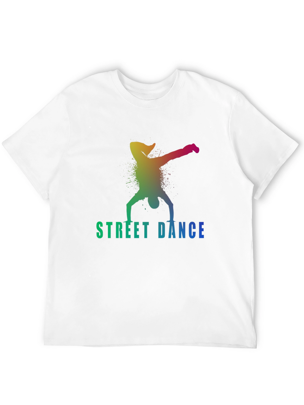 Street Dance Graphic Black T-Shirt - Urban Style
