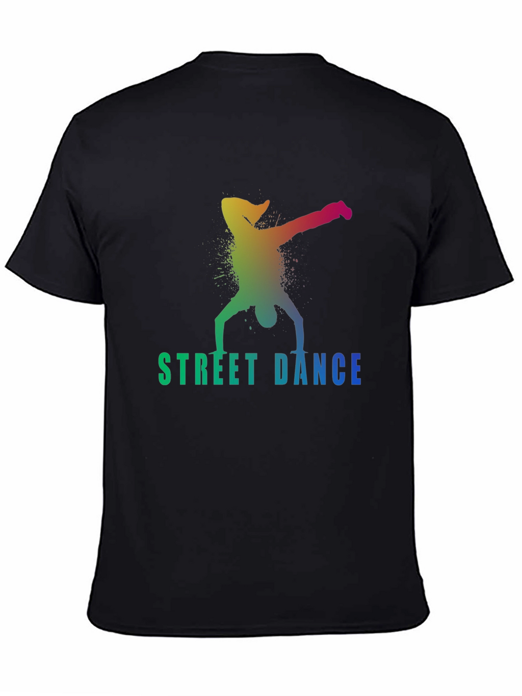 Street Dance Graphic Black T-Shirt - Urban Style