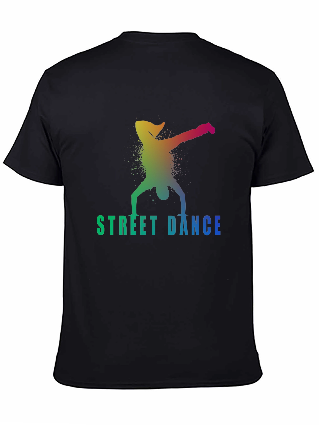 Street Dance Graphic Black T-Shirt - Urban Style